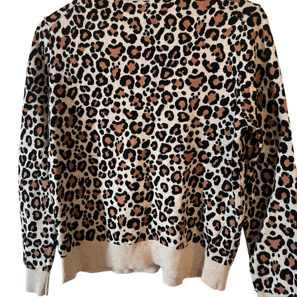 A New Day Sweater Cheetah Print Women’s size Large B52 - Picture 5 of 5